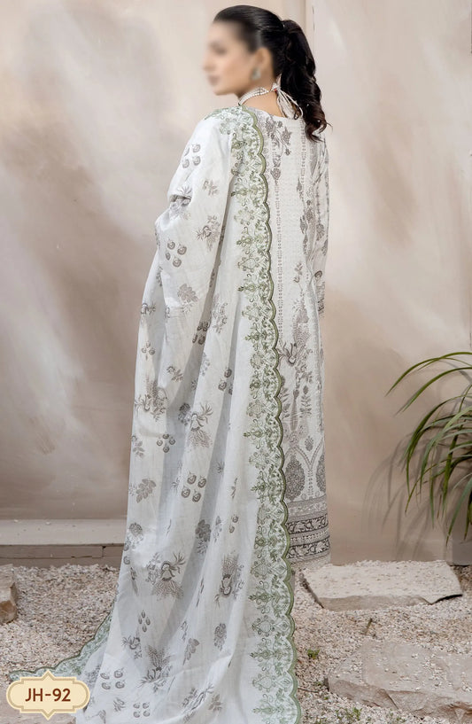 Johra Sila Embroidered Lawn Collection 2024 - JH 92