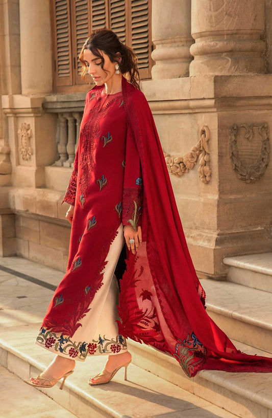 Aaleen Winter Unstitched Collection 2024 - Jurao-ka-Kaam