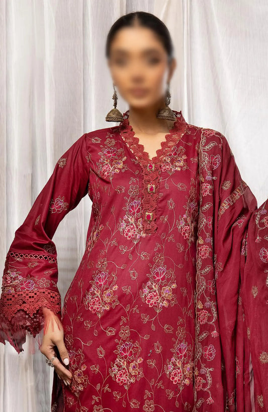 Khoobsurat Exclusive Lawn Collection 2024 - K 02