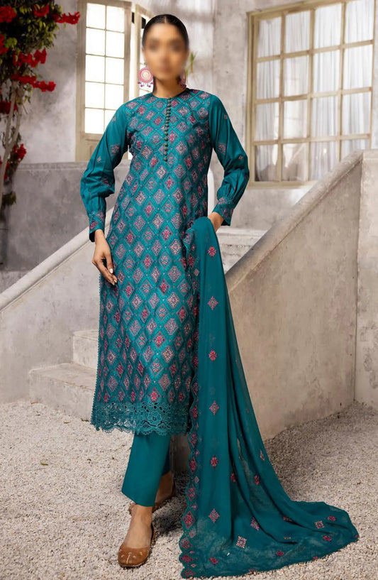 Khoobsurat Exclusive Lawn Collection 2024 - K 04