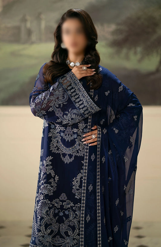 Mehar Bano Chiffon Collection By Kuch Khas Vol 16 - K 1601 NILAN