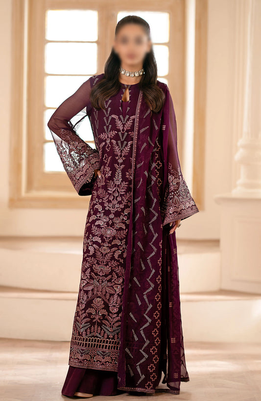 Mehar Bano Chiffon Collection By Kuch Khas Vol 16 - K 1609 CALESTE