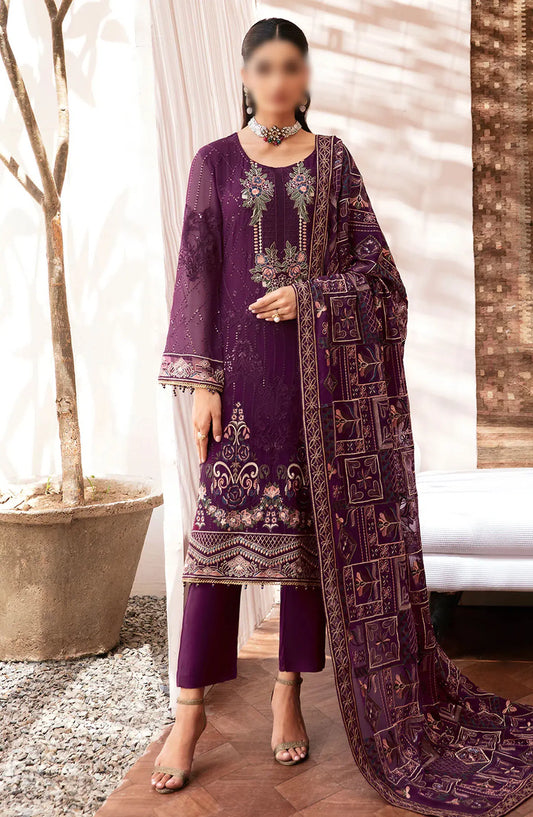 Ramsha Kashish Weightless Chiffon Luxury Collection Vol 02 - K 201