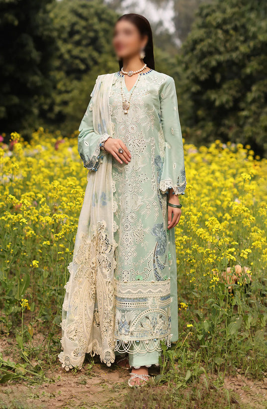 KAHF Premium Festive Lawn Collection 2024 - KFL-01 TABIR