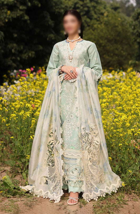 KAHF Premium Festive Lawn Collection 2024 - KFL-01 TABIR