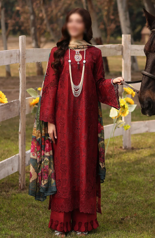 KAHF Premium Festive Lawn Collection 2024 - KFL-02 ALORA