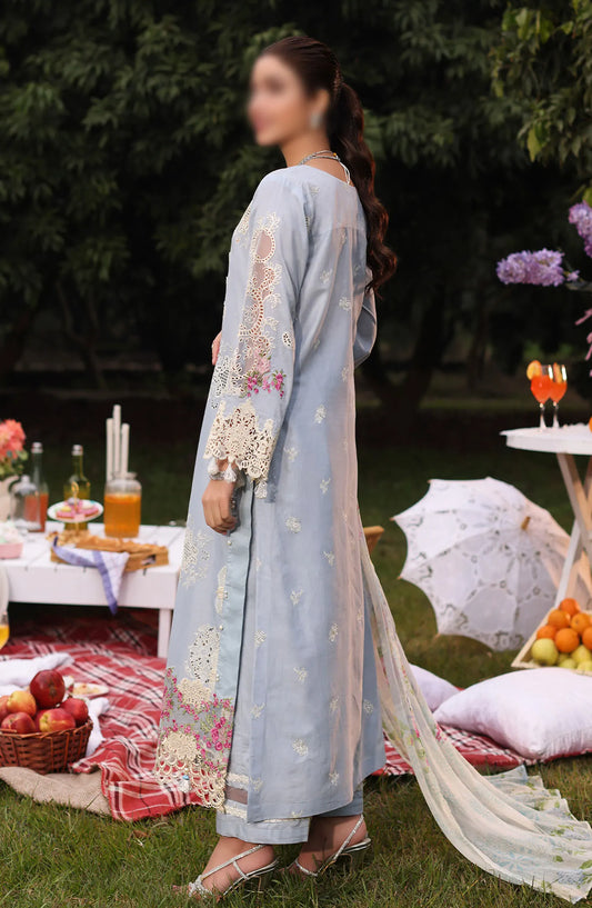KAHF Premium Festive Lawn Collection 2024 - KFL-08A FIRUZE
