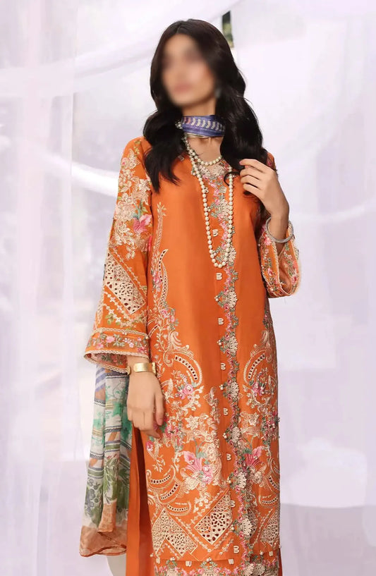 KAHF Premium Festive Lawn Collection 2024 - KFL-10 MAYA