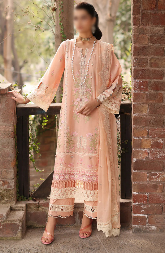 KAHF Premium Festive Lawn Collection 2024 - KFL-11 MAAHRU