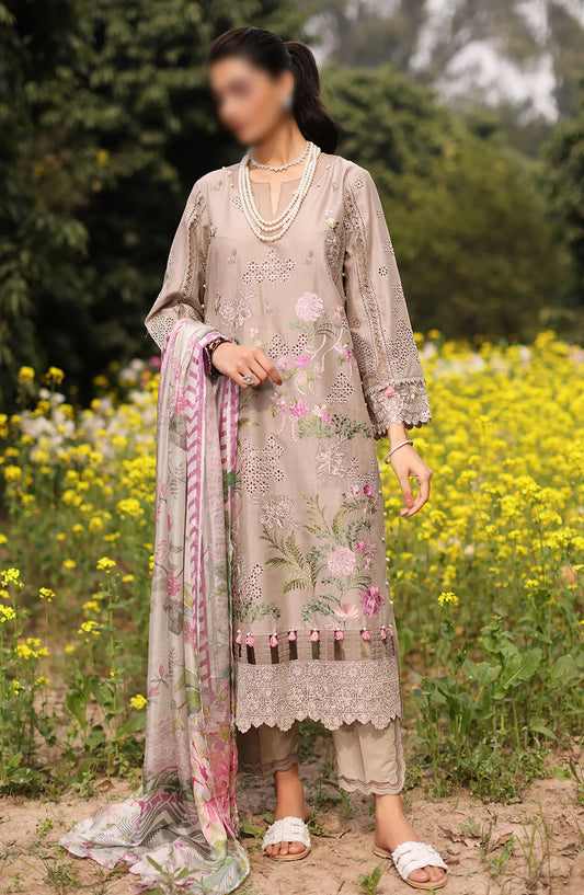 KAHF Premium Festive Lawn Collection 2024 - KFL-12 HEER