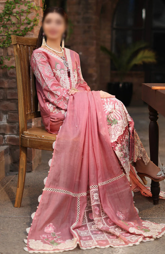 KAHF Premium Festive Lawn Collection 2024 - KFL-13 ZEB