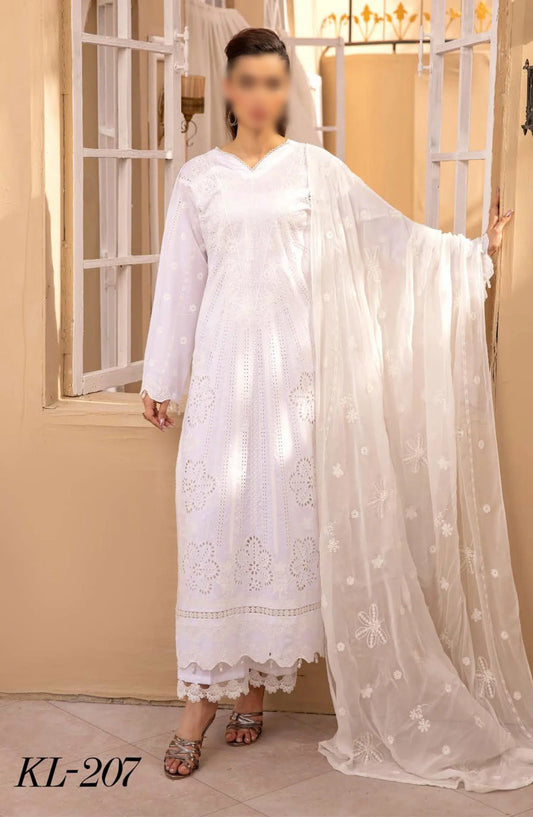 Lawnkari Signature Lawn Collection By Khoobsurat - KL-207