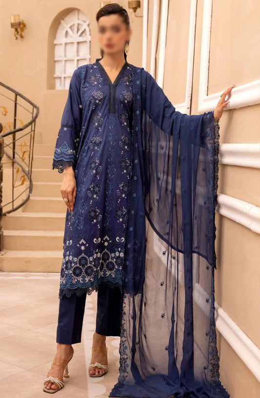 Lawnkari Signature Lawn Collection By Khoobsurat - KL-208