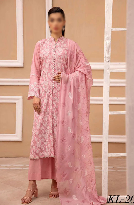 Lawnkari Signature Lawn Collection By Khoobsurat - KL-209