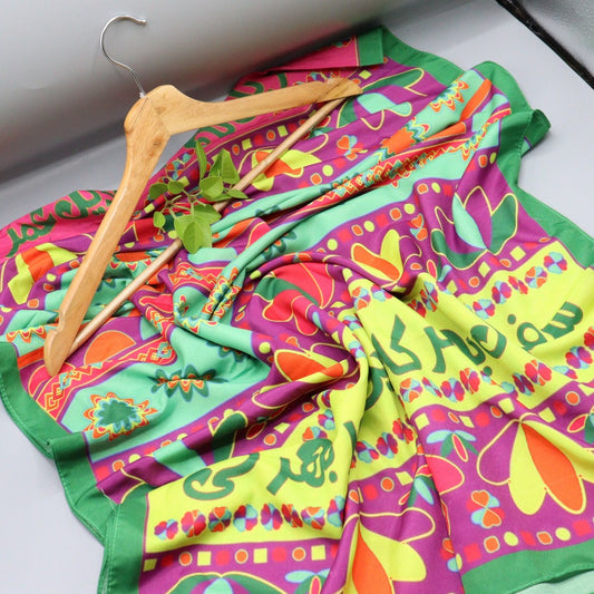 Design 03 Kahani Suno Exclusive Printed Stoles Collection by Amna Khadija