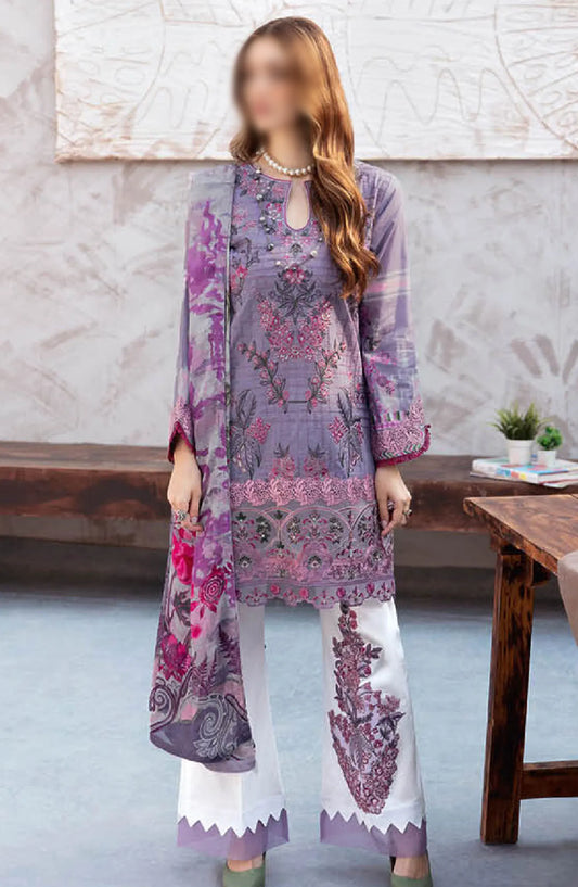 Ramsha Ghazal Luxury Lawn Collection Vol 01 2024 - L 906