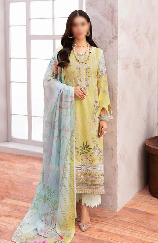 Ramsha Ghazal Luxury Lawn Collection Vol 01 2024 - L 907