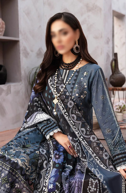Ramsha Ghazal Luxury Lawn Collection Vol 01 2024 - L 908