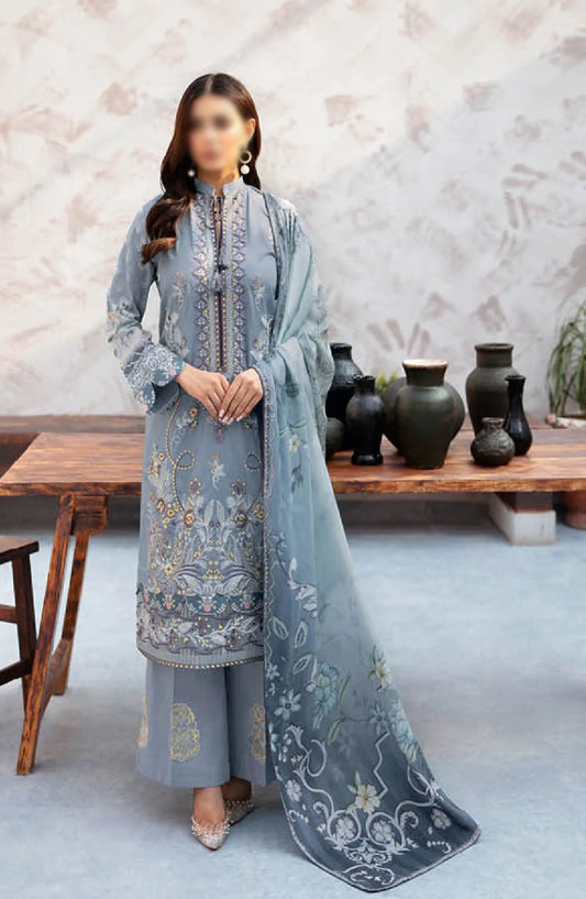 Ramsha Ghazal Luxury Lawn Collection Vol 01 2024 - L 910