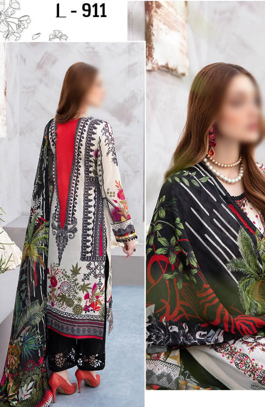 Ramsha Ghazal Luxury Lawn Collection Vol 01 2024 - L 911