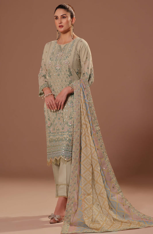 La Fleur by Amna Khadija - Br ex 01 chiffon