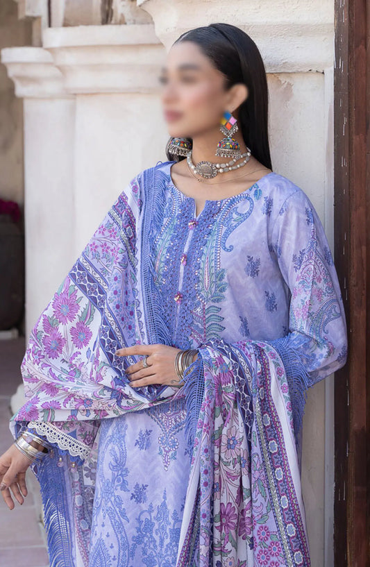 Spring Summer Unstitched Collection 2024 - Lavendar