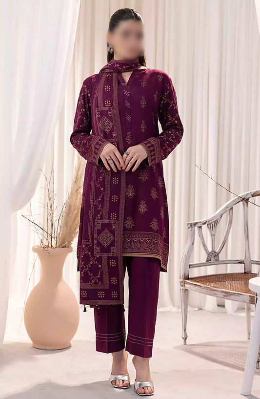Cashmi Vool Unstitched Printed Collection By LSM - LG-RL-0128-B