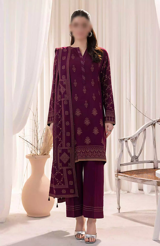 Cashmi Vool Unstitched Printed Collection By LSM - LG-RL-0128-B