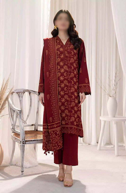 Cashmi Vool Unstitched Printed Collection By LSM - LG-UB-0095-A