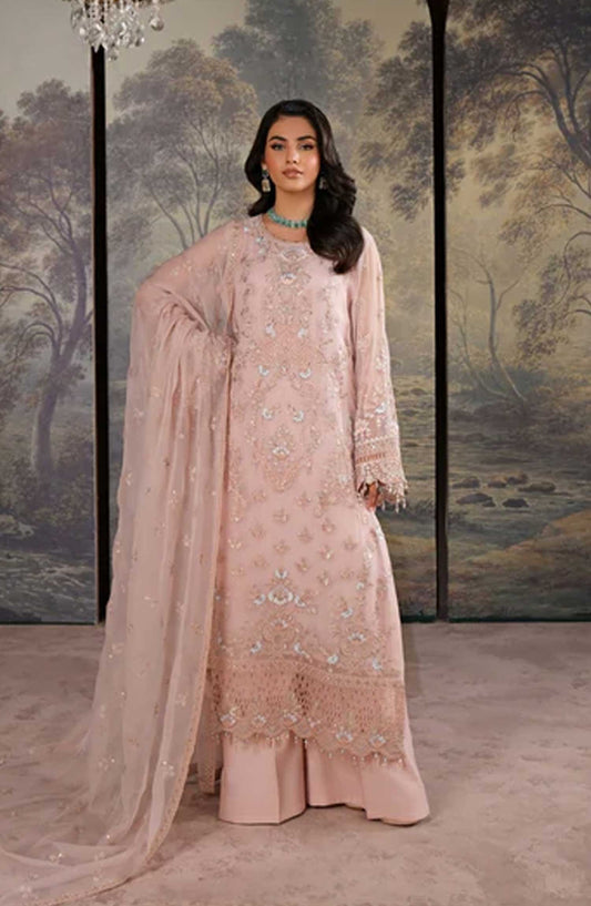 Lamisah Luxury Chiffon Unstitched Collection By Lavish Premium - Linen