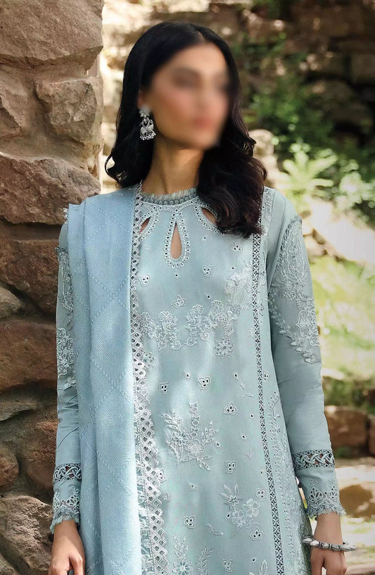 Qalamkar Qlinekari Winter Linen Unstitched Collection 2024 - LM 08 NEALA