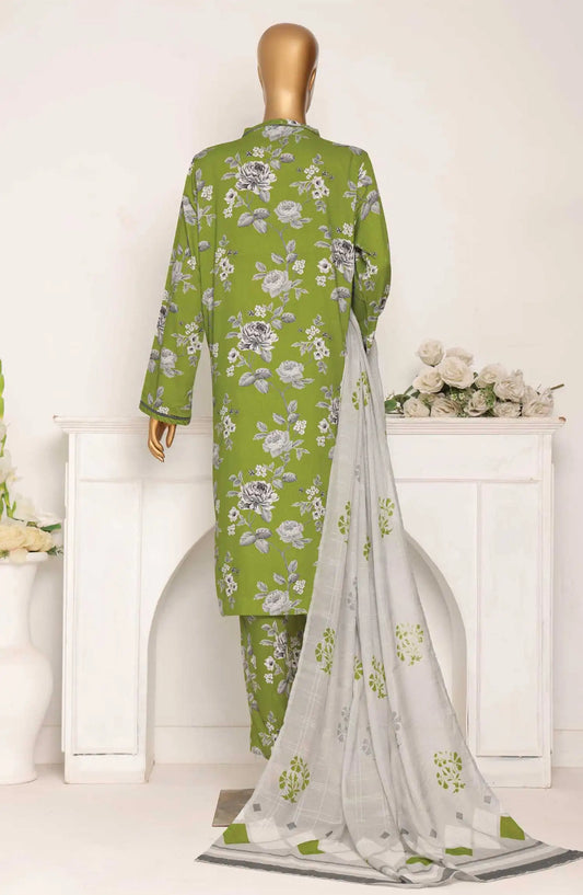 HZ Linen Wintry Digital Printed Collection - LWP 1123