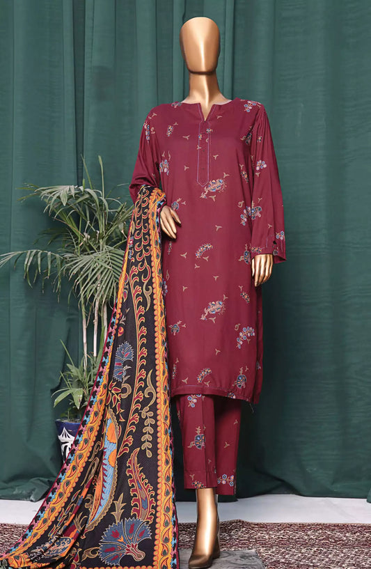 HZ Linen Wintry Digital Printed Collection Vol 02 - LWS-1139