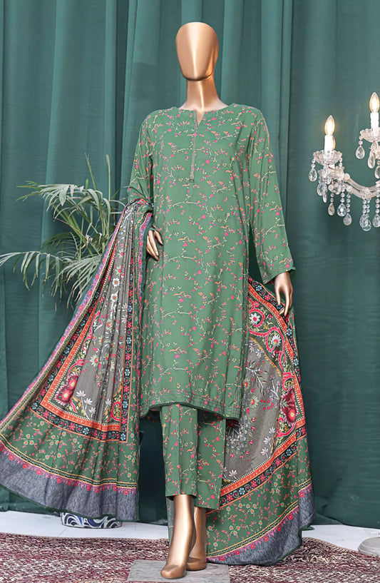 HZ Linen Wintry Digital Printed Collection Vol 02 - LWS-1144