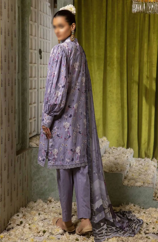 Mahoor Printed and Embroidered Lawn Collection 2024 - M-410