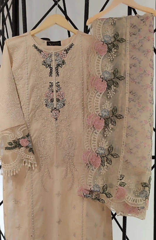 Nafasat Luxury Formals Collection 2023 - M23 D1