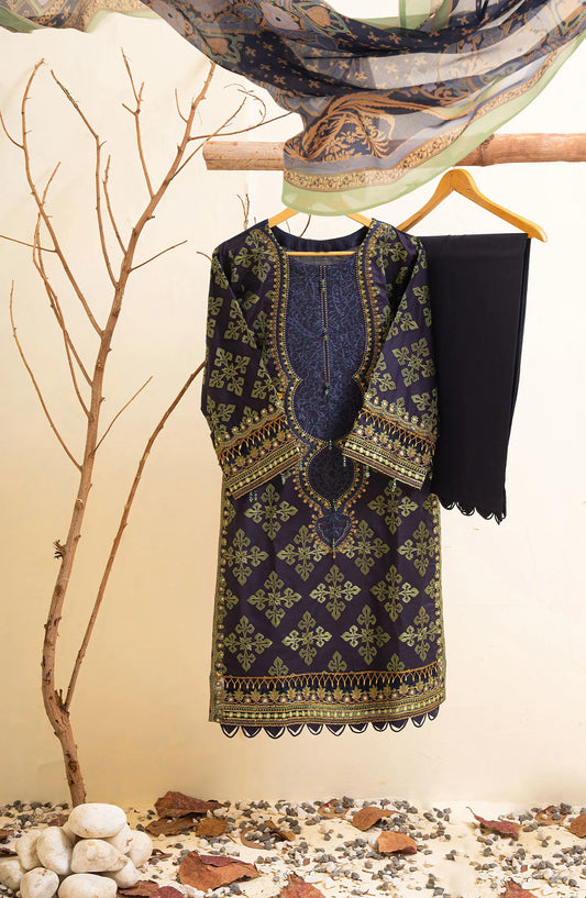 Amna Khadija Mahlaka Festive Formal Collection 2024 - MB d823 stitch