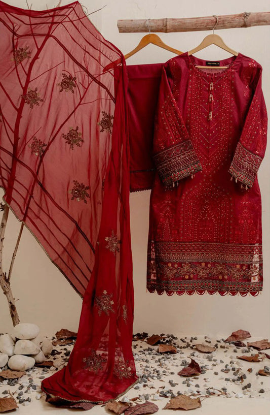 Amna Khadija Mahlaka Festive Formal Collection 2024 - MB Luxe 11 stitch