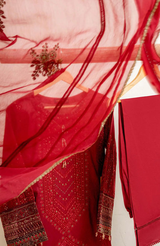 Amna Khadija Mahlaka Festive Formal Collection 2024 - MB Luxe 11 stitch