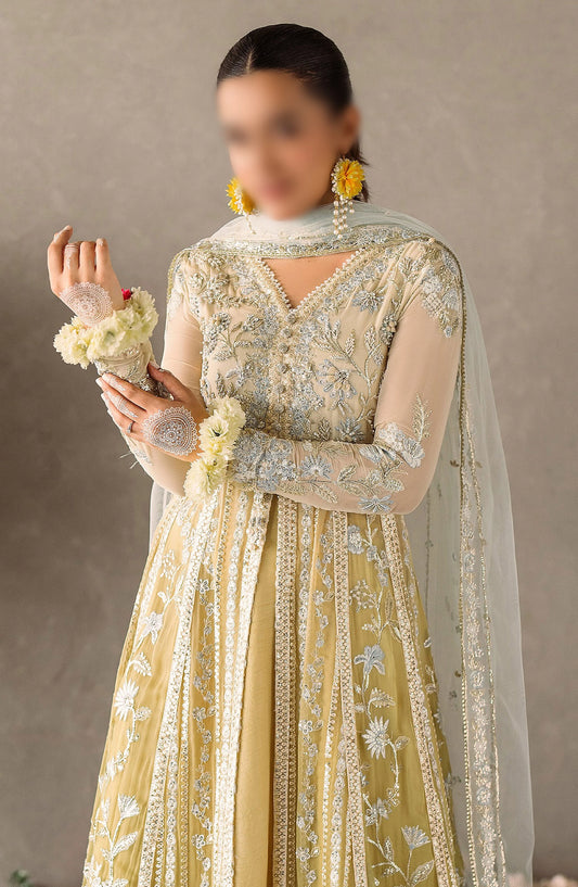 Mushq Mastani Evening Unstitched Luxury Chiffon Collection - MCH-06 HIRA