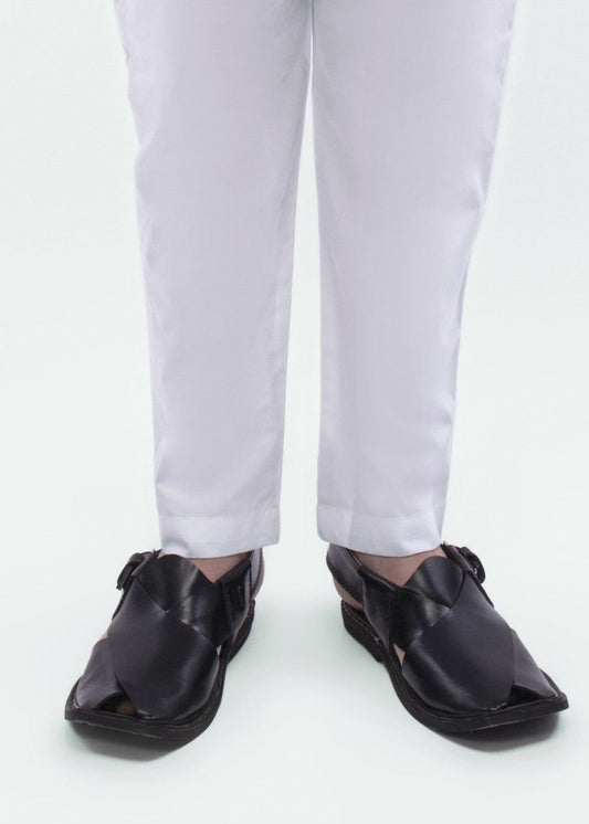 White cotton Pajama - 010