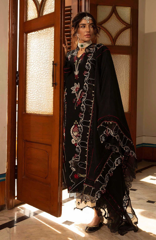 Aaleen Winter Unstitched Collection 2024 - Meenakari