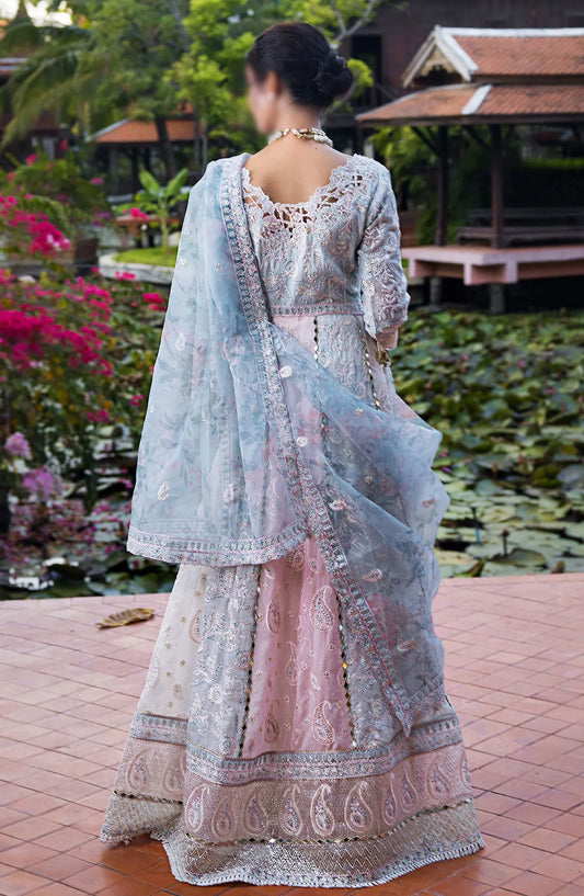 Mushq Roohi Unstitched Luxury Collection - MLF 01 Misha