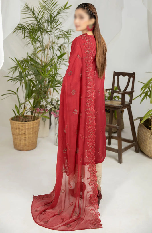 Sequins Embroidered Lawn Collection by Marjjan - MNC 147 B