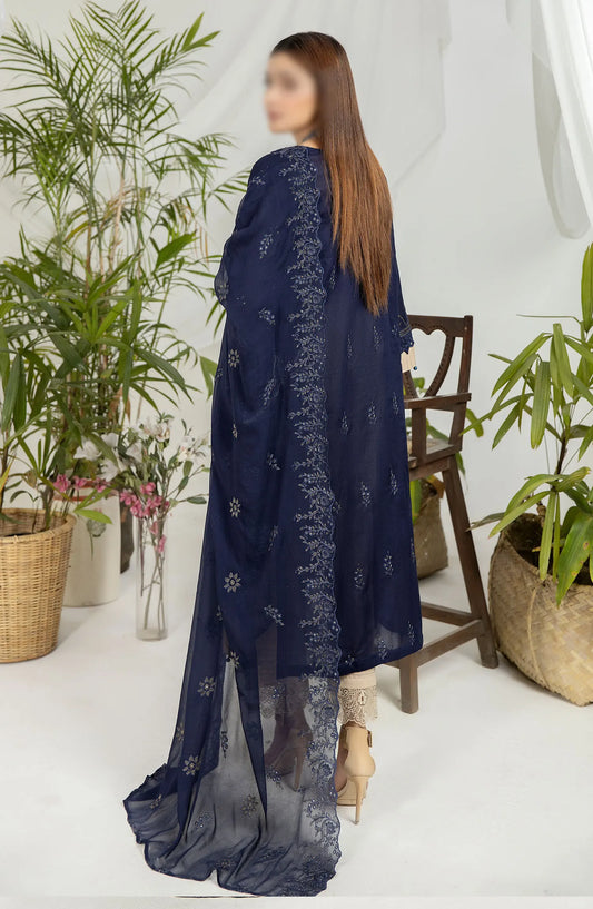 Sequins Embroidered Lawn Collection by Marjjan - MNC 147 E