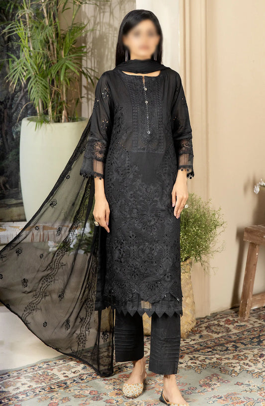 Embroidered Lawn Collection with Zari work by Marjjan - MNC-170