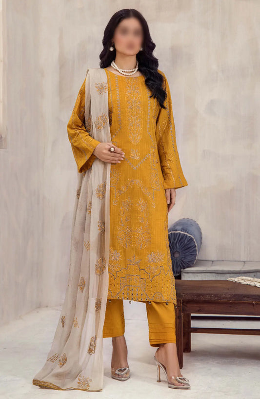 Marjjan Self Embroidered Collection 2024 - MNC-220 D