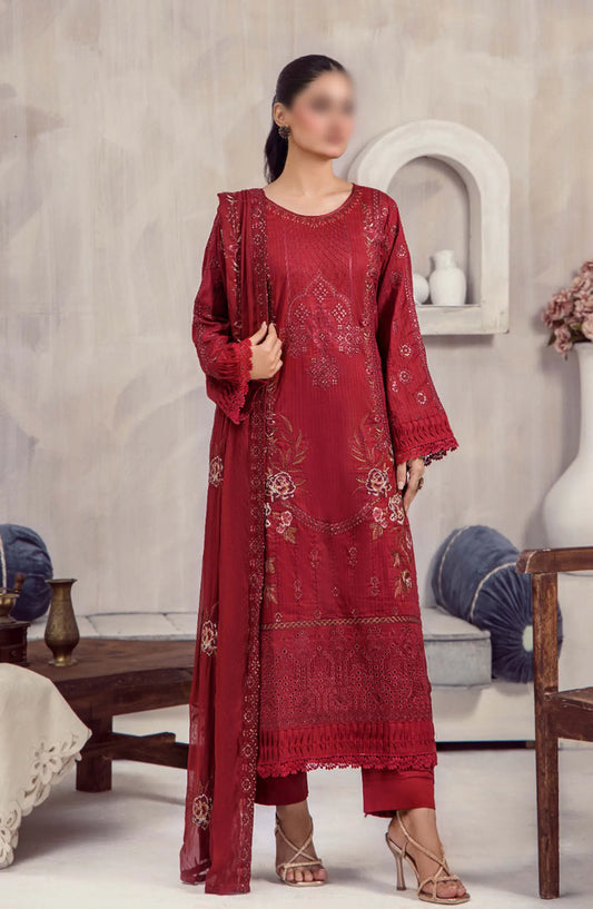 Marjjan Self Embroidered Collection 2024 - MNC 219 D