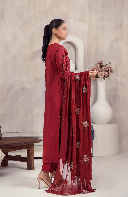 Marjjan Self Embroidered Collection 2024 - MNC 219 D