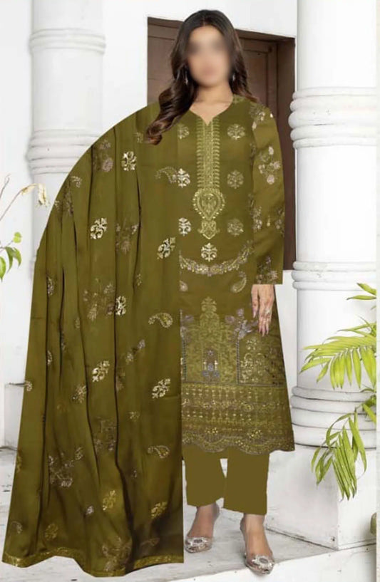 Marjjan Self Embroidered Collection 2024 - MNC 223  A